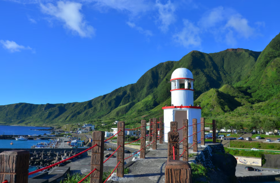 蘭嶼地圖或機車環島圖示